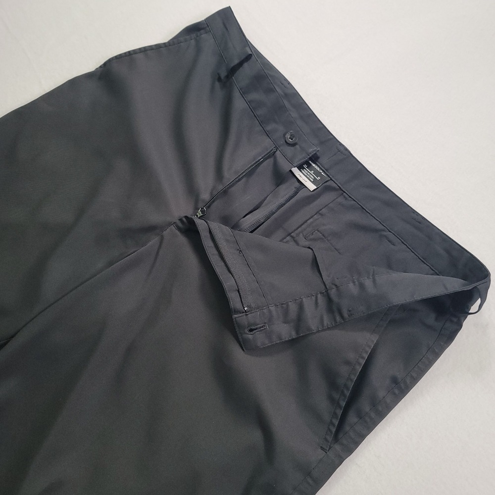 Nike Golf Dri-FIT Shorts Mens 34 Black‎ Solid Flat Front Performance Athletic